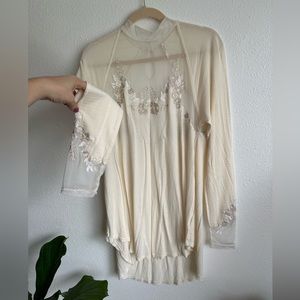 Size large free people, dress / top
